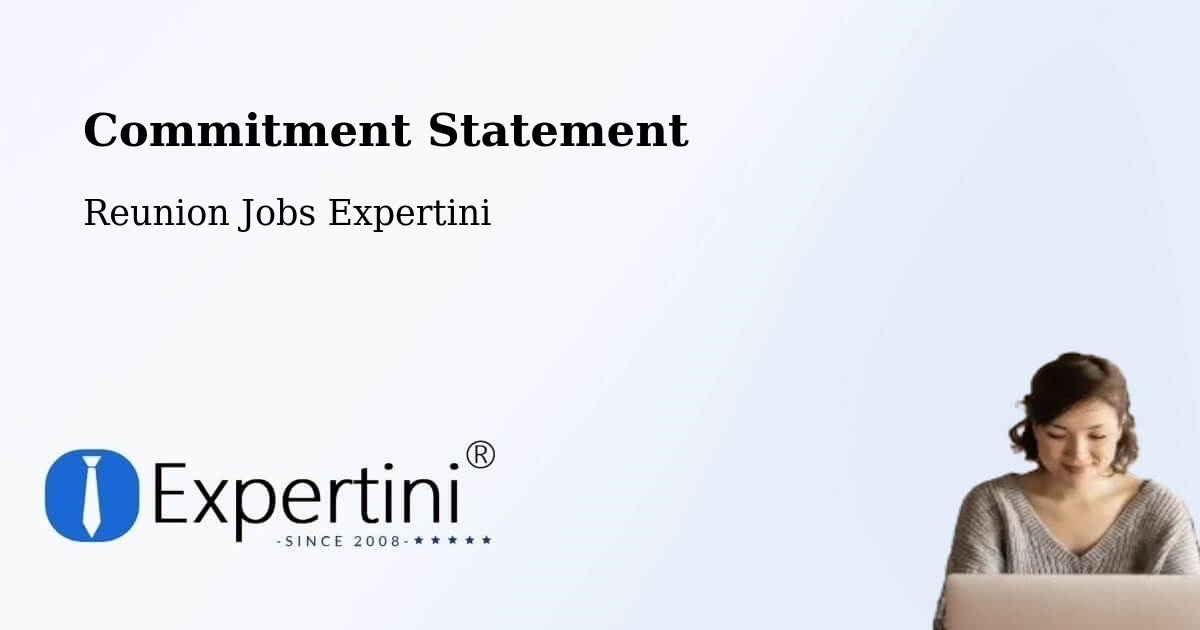 Corporate Commitment – Sarabé - Reunion Jobs Expertini