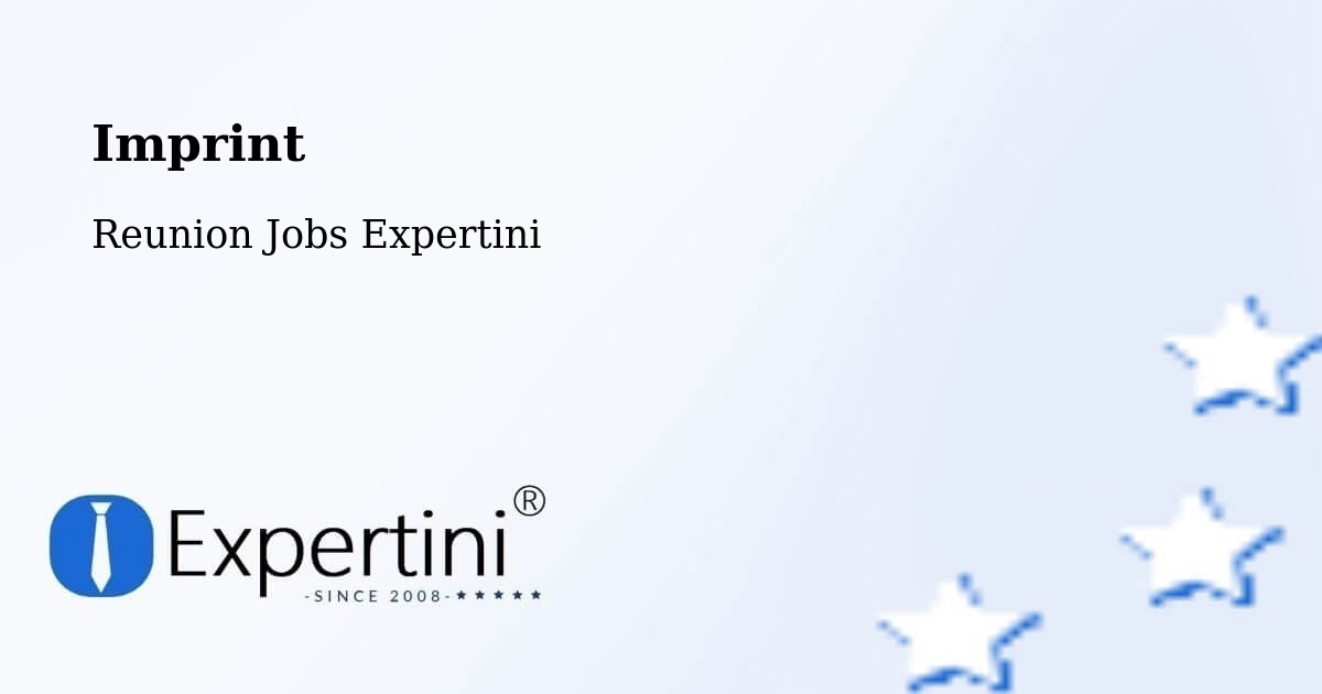 Imprint – Sarabé - Reunion Jobs Expertini