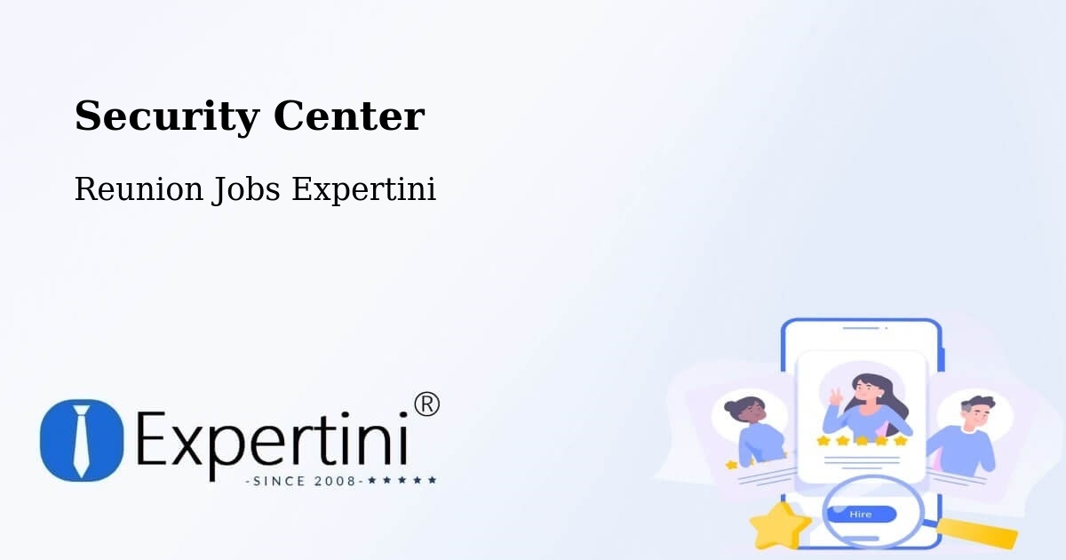 Security & Compliance – Sarabé - Reunion Jobs Expertini